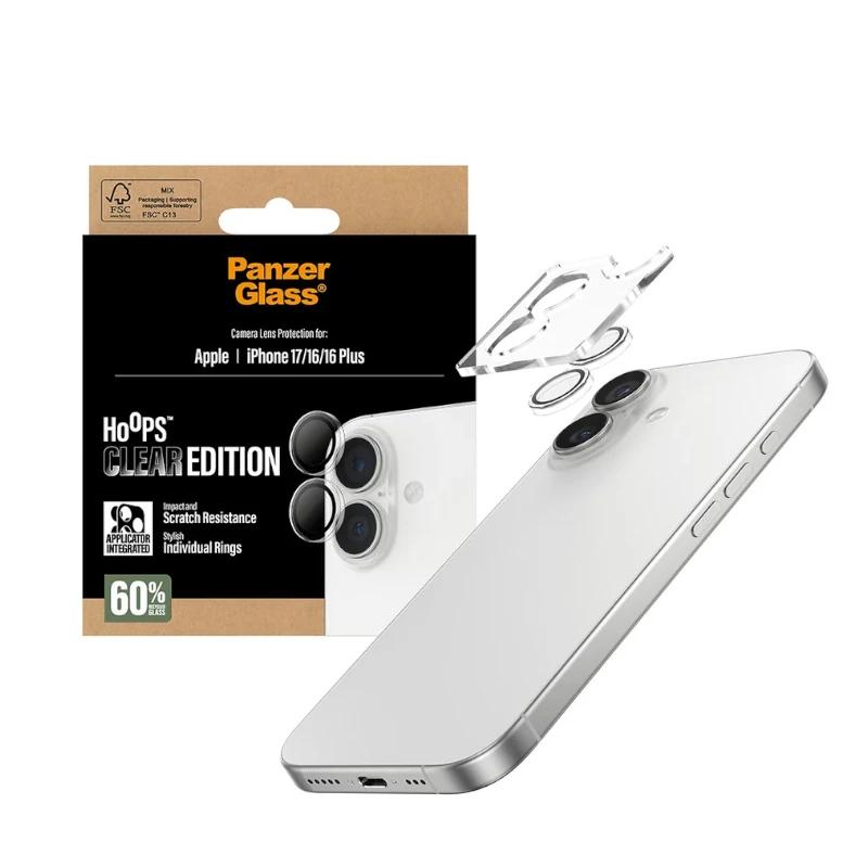 Infortisa Image 2 - PanzerGlass Camera Protec. iPhone 17-16-16+ Transp