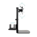 Infortisa Image 1 - Tooq DB1127TN-B Soporte mesa Monitor+Minipc 17-27