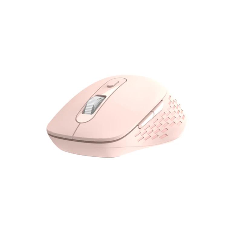 Infortisa Image 1 - Nilox Ratón Dual Wireless 1600dpi silen. Rosa