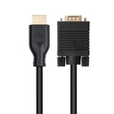 Infortisa Image 1 - Nanocable Cable Conversor VGA a HDMI M-M 1,8 m