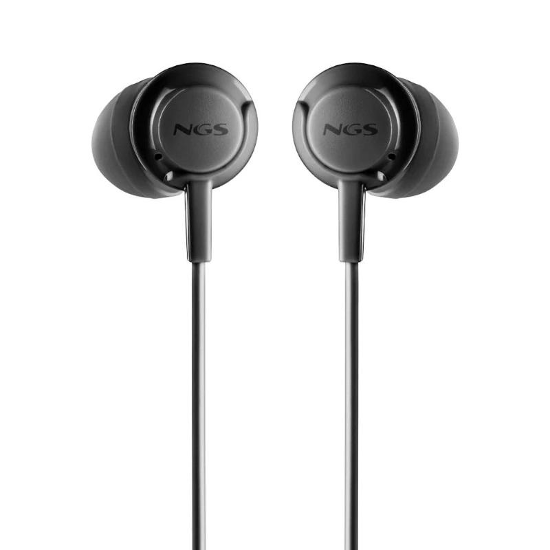 Infortisa Image 2 - NGS Auricular Negro Estéreo USB-C Con Cable