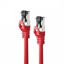 Infortisa Image 1 - Nanocable Cable red Cat. 8.1 2GHZ SSTP Rojo 2m