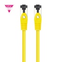 Infortisa Image 2 - Nanocable Cable red Cat. 8.1 2GHZ SSTP Amarillo 1m