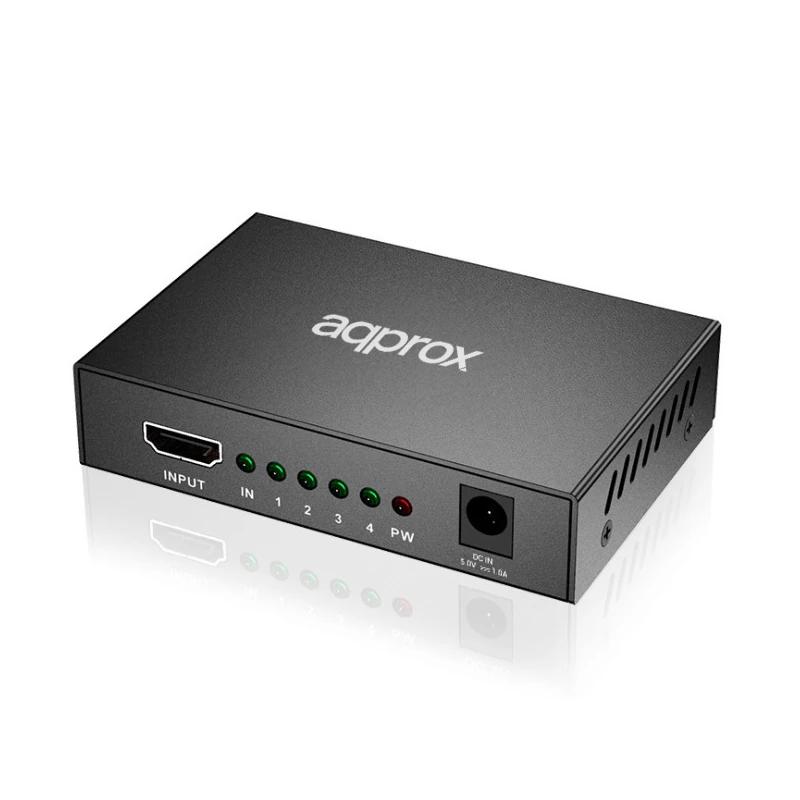 Infortisa Image 1 - Approx Divisor 4k HDMI 4 puertos