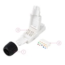 Infortisa Image 1 - Nanocable Conector RJ45 Auto Crimpable 10 uds