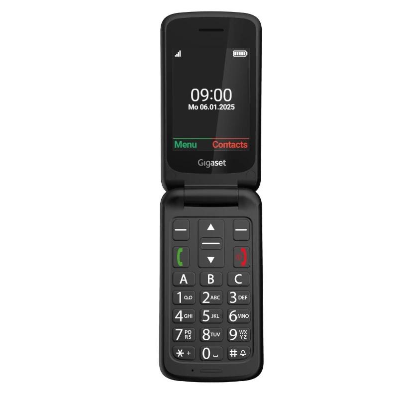 Infortisa Image 1 - Gigaset Móvil Senior GL595 2.8" SIM Negro