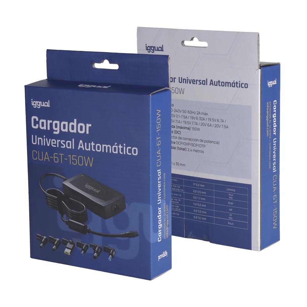 Infortisa Image 4 - iggual Cargador Universal Automático CUA-6T-150W