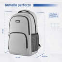 Infortisa Image 4 - iggual Mochila portátil 15.6-17 Everyday Use gris