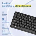 Infortisa Image 7 - iggual Teclado USB estándar CK-SILENT-105T negro
