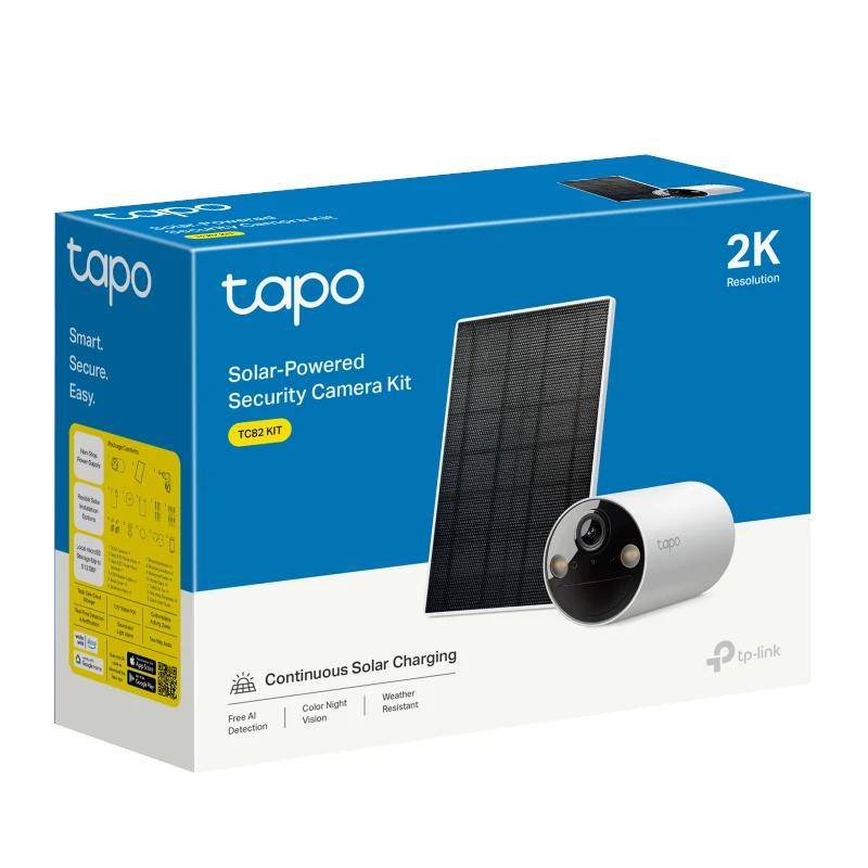 Infortisa Image 3 - TP-Link TC82 KIT Cámara WiFi 2K Batería Pane Solar
