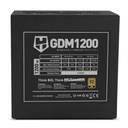 Infortisa Image 3 - NOX HUMMER GDM1200W Fuente modular ATX3.1 80+GOLD