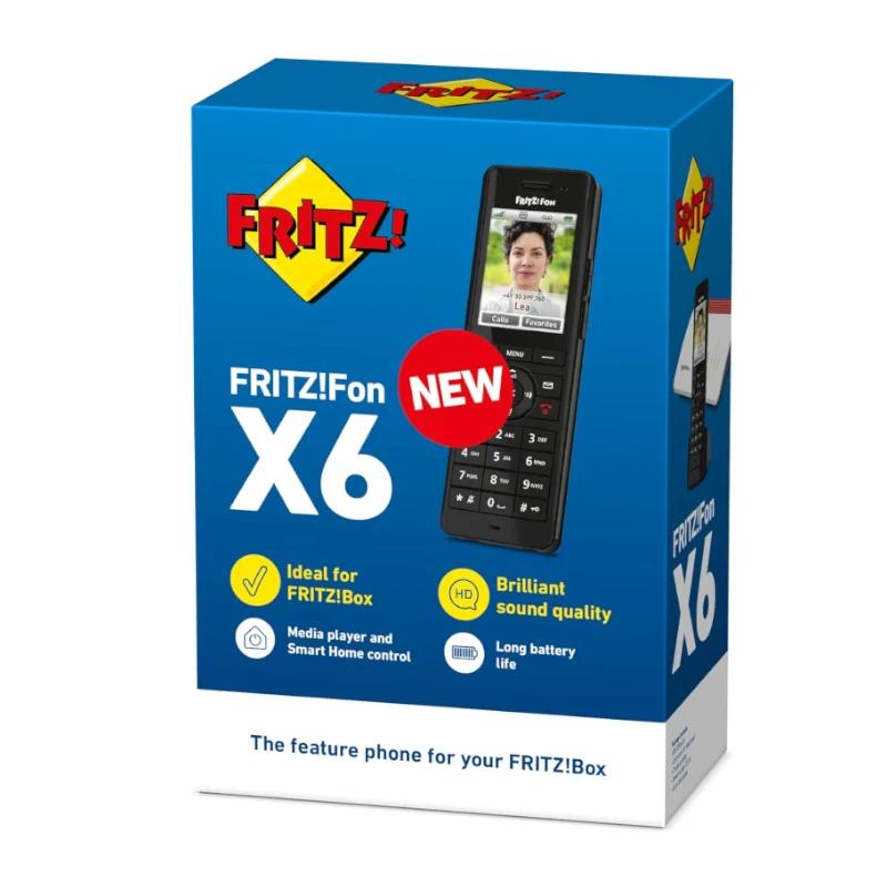 Infortisa Image 3 - FRITZ! Fon X6 Teléfono inalamb.DECT Negro