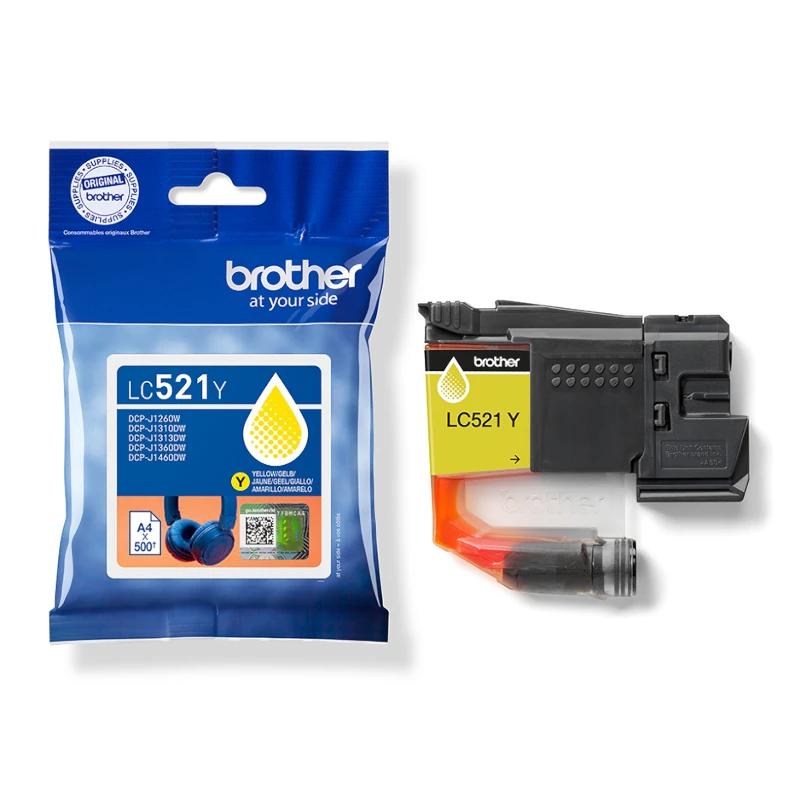 Infortisa Image 2 - Brother Cartucho LC521Y Amarillo