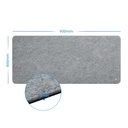 Infortisa Image 3 - EWENT EW3185 Alfombrilla Extra Grande Fieltro
