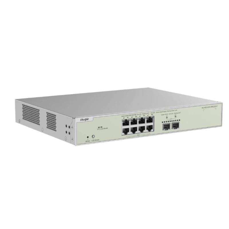 Infortisa Image 1 - Reyee NBS3300-8MG2XS-P L2 8xmG PoE 2xSFP+ 240W