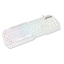 Infortisa Image 1 - KROM KENTA PC Combo Gaming 4 en 1 RGB Blanco