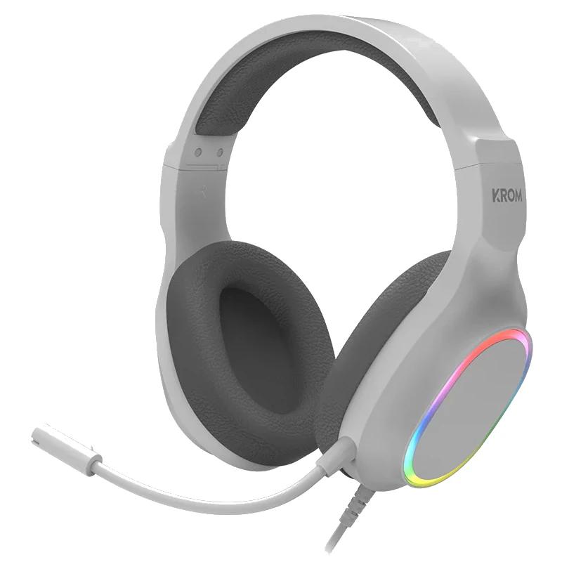 Infortisa Image 2 - KROM KENTA PC Combo Gaming 4 en 1 RGB Blanco