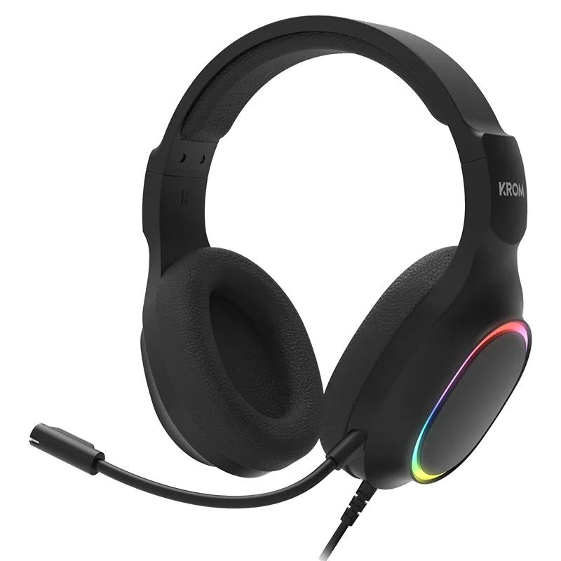 Infortisa Image 2 - KROM KENTA PC Combo Gaming 4 en 1 RGB Negro