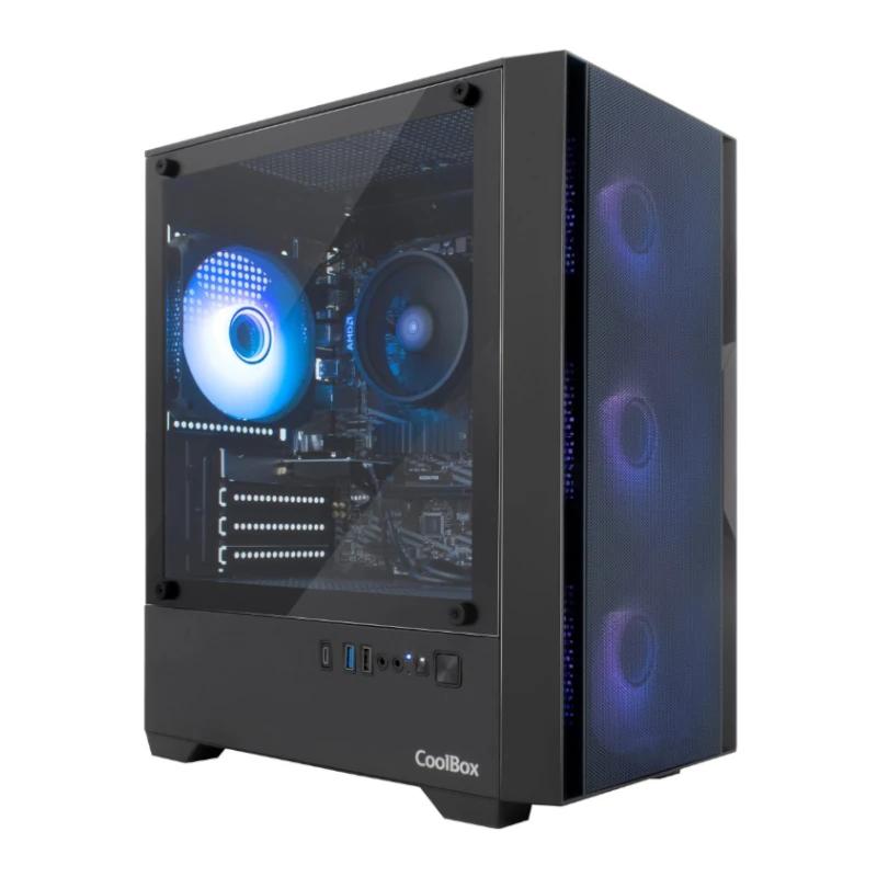 Infortisa Image 1 - Coolbox Gaming GM220 MPFusion Microatx F.Mesh S.FT