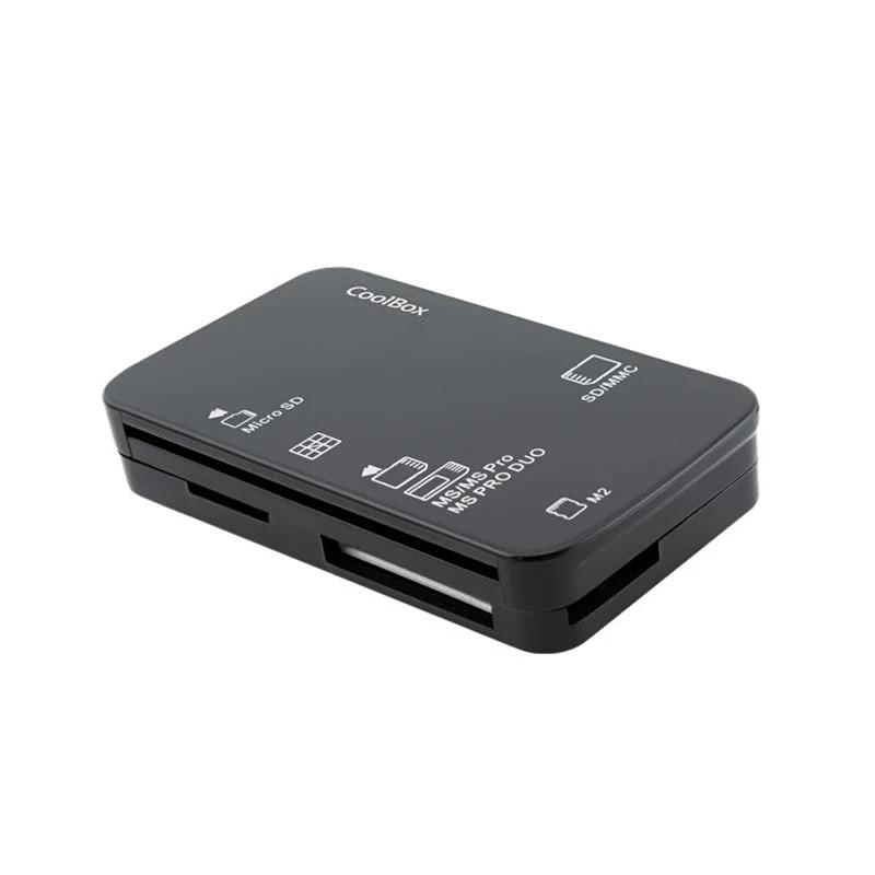 Infortisa Image 1 - Coolbox Lector CRE4 DNIE/TARJETAS EXT.+ ADAP.USB-C