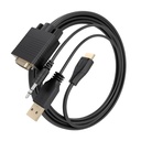 Infortisa Image 1 - Aisens Cable Conversor SVGA y Audio a HDMI 1m
