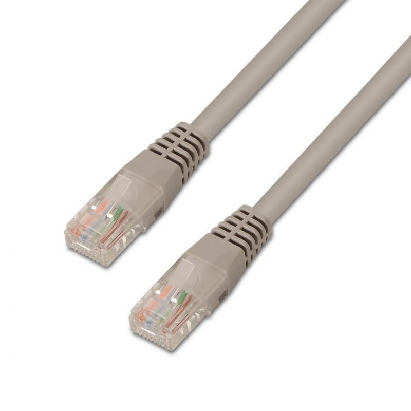 Infortisa Image 1 - Aisens Latiguillo RJ45 CAT.6 UTP AWG24 gris 7.0m