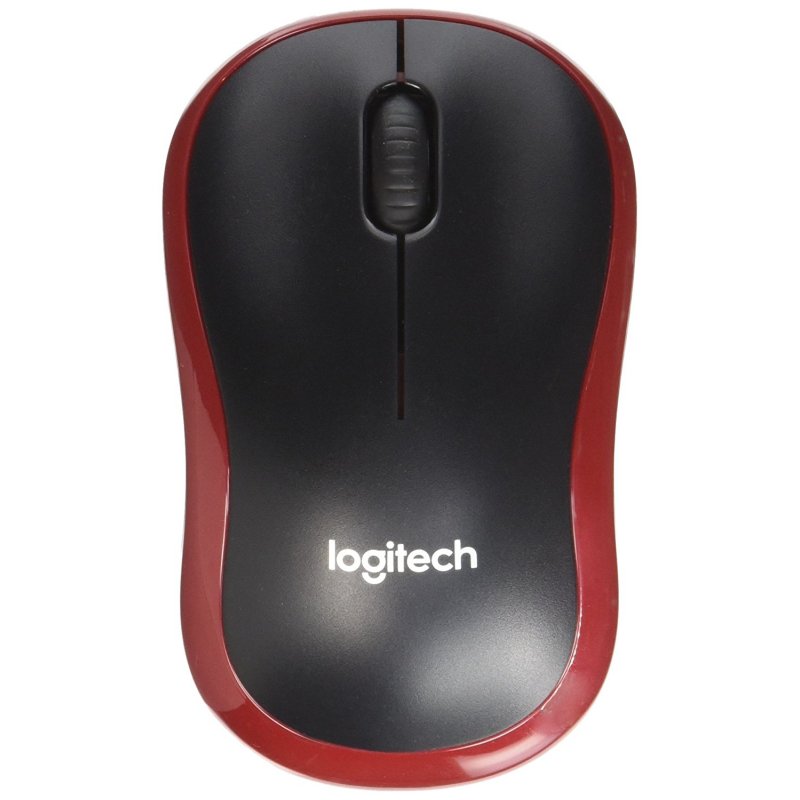 Infortisa Image 1 - Logitech Ratón Inalámbrico M185 Rojo