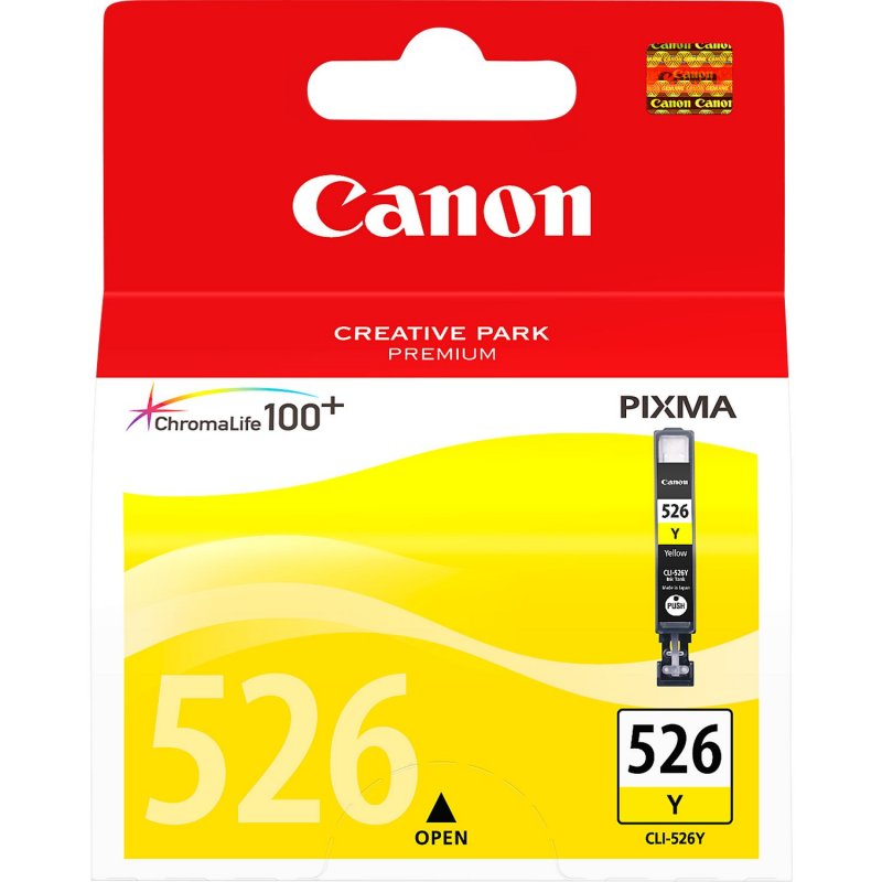 Infortisa Image 2 - Canon Cartucho CLI-526Y Amarillo
