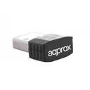 Infortisa Image 1 - approx APPUSB600NAV2 Tarjeta Red WiFi N600 Nano US