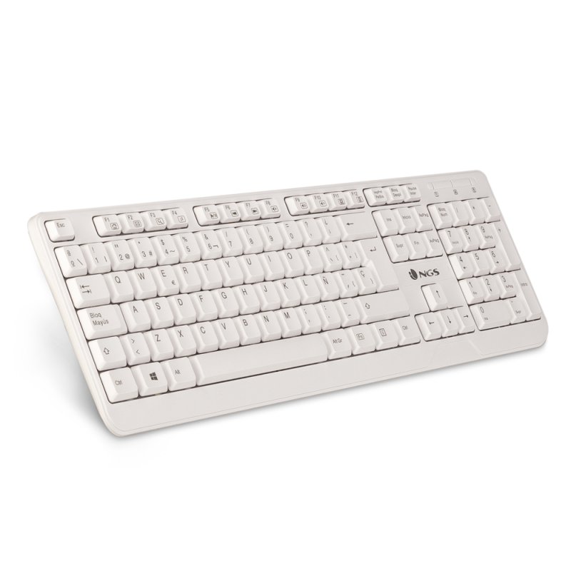 Infortisa Image 1 - NGS teclado USB SPIKE 12 teclas multimedia