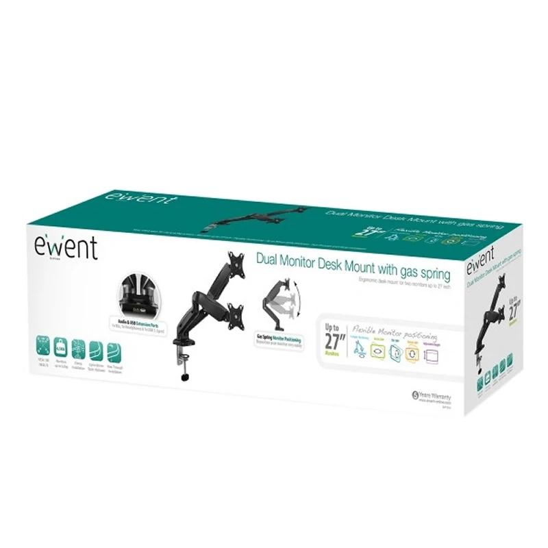 Infortisa Image 1 - EWENT EW1516 Sop.TV Mesa Gas 2 Moni.27-34" USB-Mic