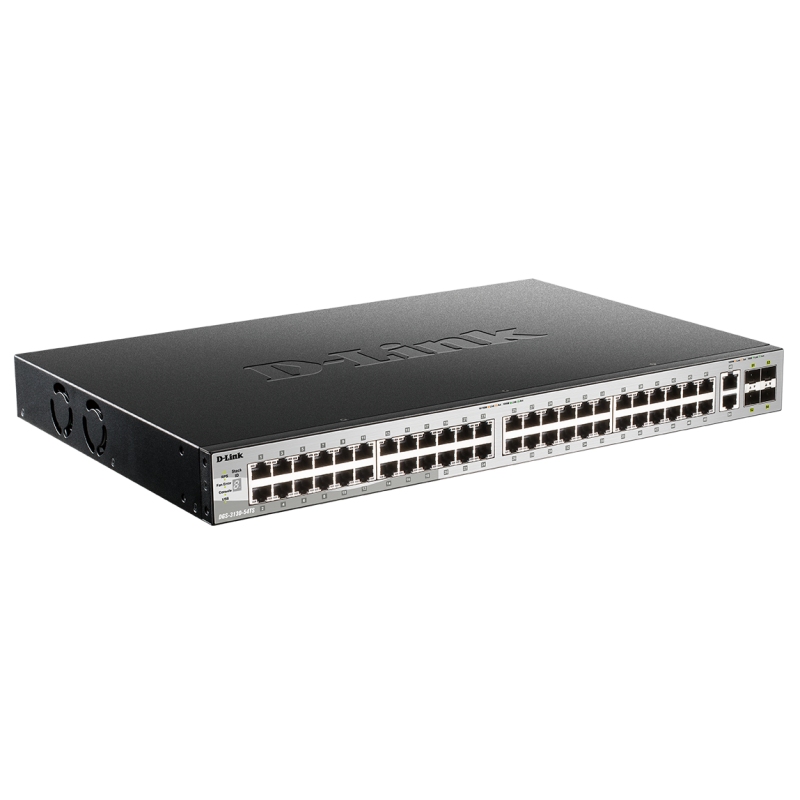 Infortisa Image 1 - D-Link DGS-3130-54TS/SI Switch L3+ 48xGB 4xSFP+ 2x