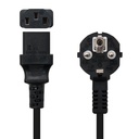 Infortisa Image 1 - Nanocable Cable alim. CPU, CEE7/M-C13/H, negro, 5m