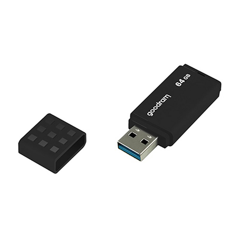 Infortisa Image 1 - Goodram UME3 Lápiz USB 64GB USB 3.0 Negro
