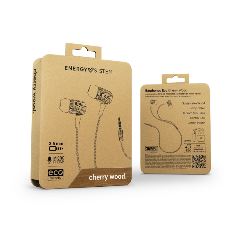 Infortisa Image 3 - Energy Auricular Eco Cherry Wood