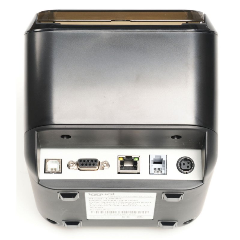 Infortisa Image 3 - iggual Impresora Etiquetas LP8001 USB+RS232+RJ45
