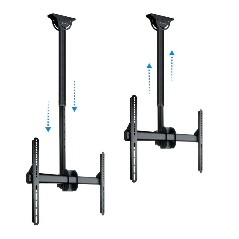 Infortisa Image 1 - Tooq LPCE1170TSLI-B Soporte techo TV 37"-70" Negro