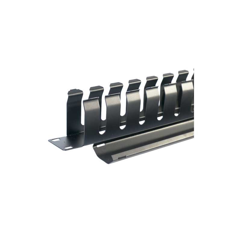 Infortisa Image 2 - 2LAN Panel Pasacables Tapa 19" 1U Metal