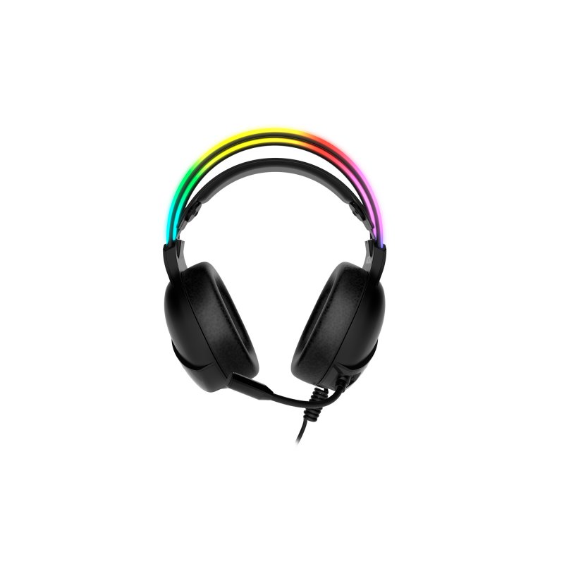 Infortisa Image 1 - KROM Auricular Gaming KLAIM RGB LED