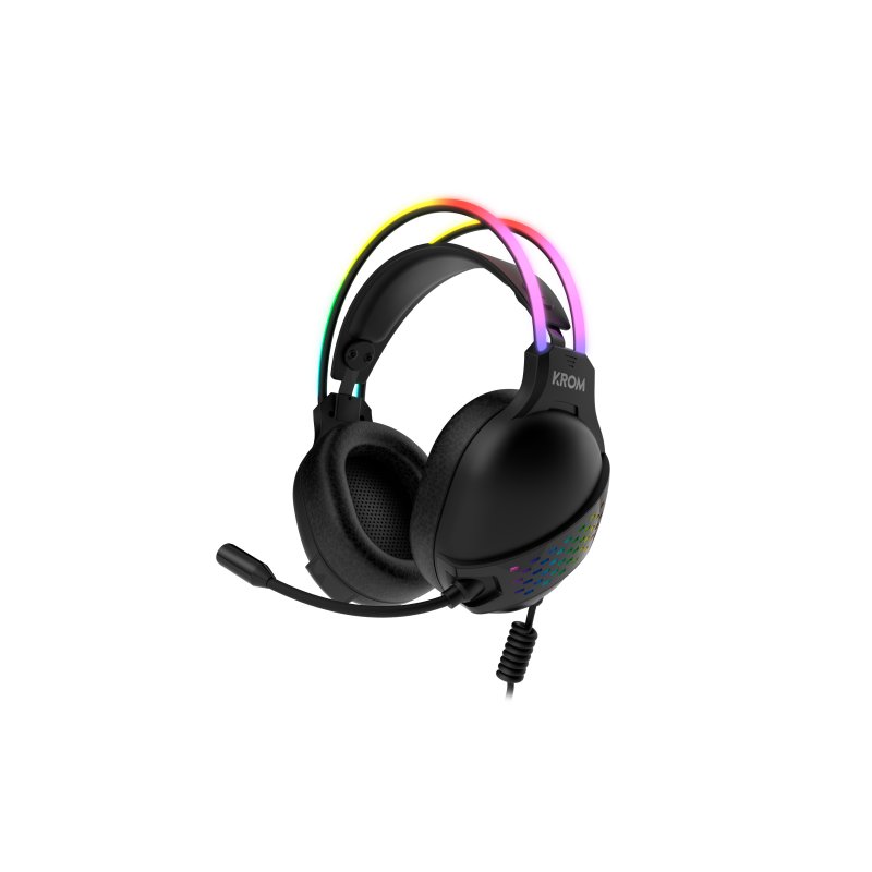 Infortisa Image 3 - KROM Auricular Gaming KLAIM RGB LED