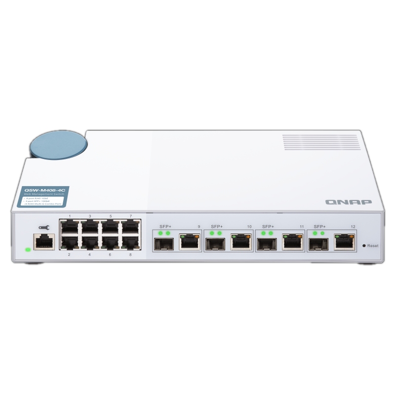 Infortisa Image 2 - QNAP QSW-M408-4C Switch L2 4x10GbE 8xGbE