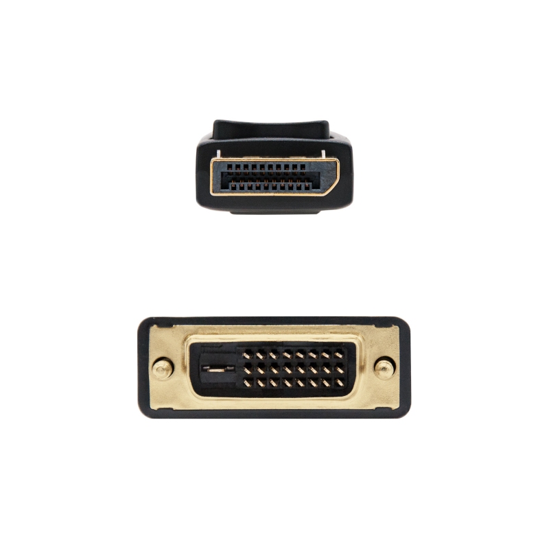 Infortisa Image 2 - Nanocable Cable Conversor DP a DVI 1 M Negro