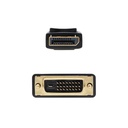 Infortisa Image 2 - Nanocable Cable Conversor DP a DVI 1 M Negro