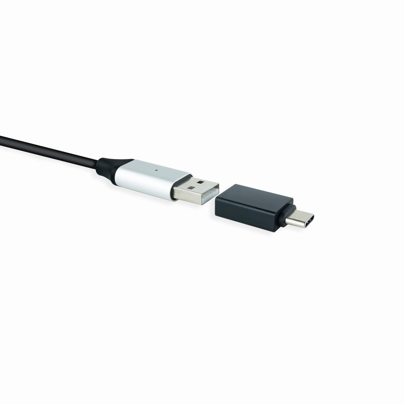 Infortisa Image 3 - Nanocable Adaptador USB-C/M a USB3,1/H Aluminio