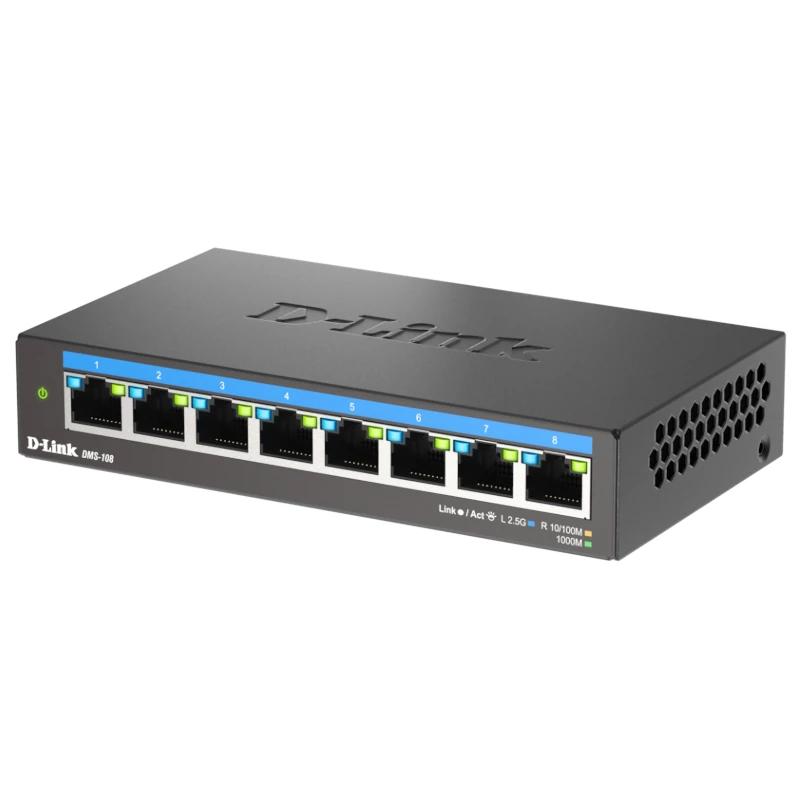 Infortisa Image 2 - D-Link DMS-108 8x2.5MGb Unmanaged Switch