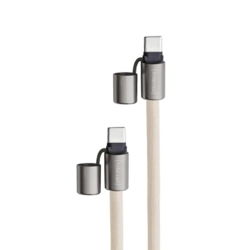 Infortisa Image 1 - Intenso Lanyard Cable USB-C > C 1,65 m Beige