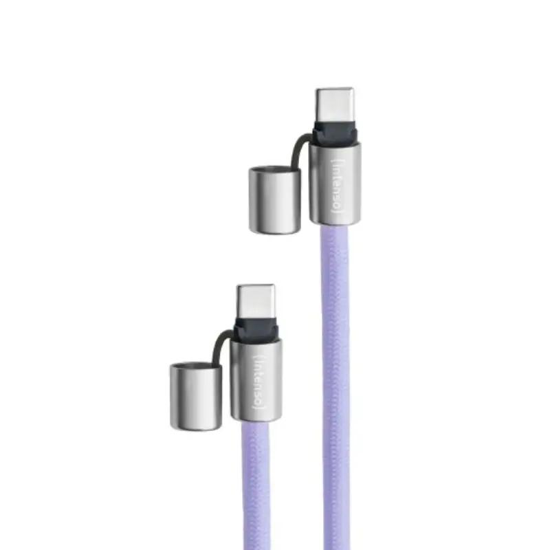 Infortisa Image 1 - Intenso Lanyard Cable USB-C > C 1,65 m Lila