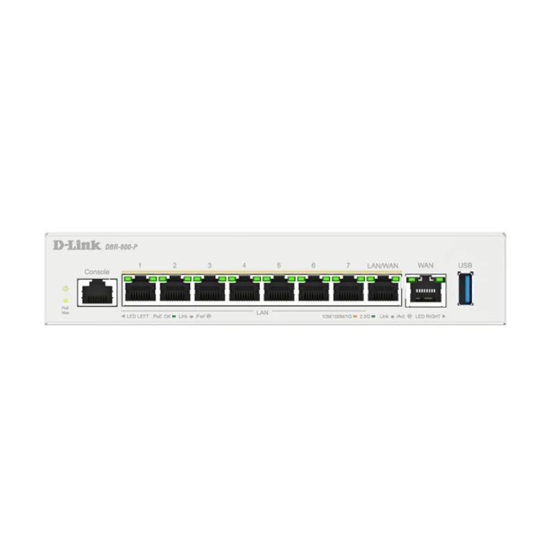Infortisa Image 3 - D-Link DBR-600-P Router PoE 9x2.5G 120W