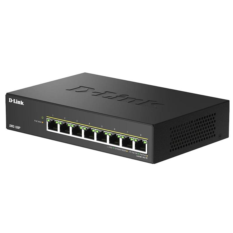 Infortisa Image 2 - D-Link DMS-108P/E Switch 8x2.5mG PoE 230W