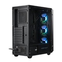 Infortisa Image 2 - Keep Out Caja M-Atx KO XC-200 RGB USB3 Black Glass